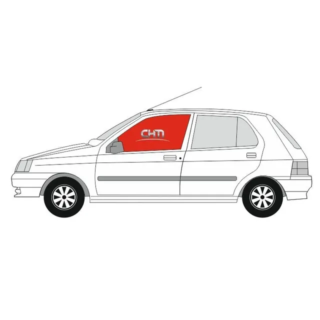 Vidrio Puerta Renault Clio 1994 Al 1999 Delantero Izq 5p