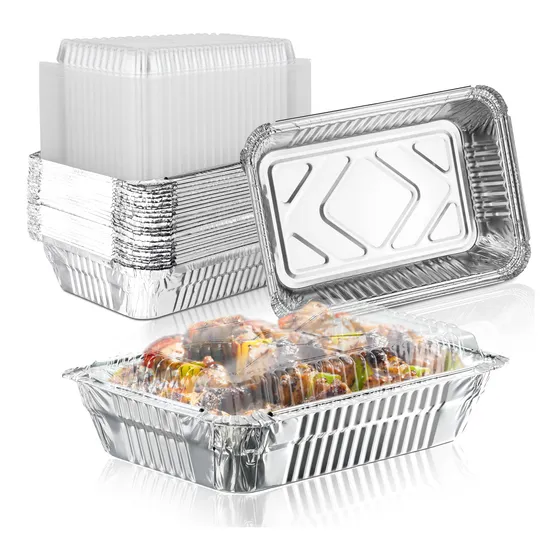 [recipientes De Comida] Sartén De Papel De Aluminio Fit Meal