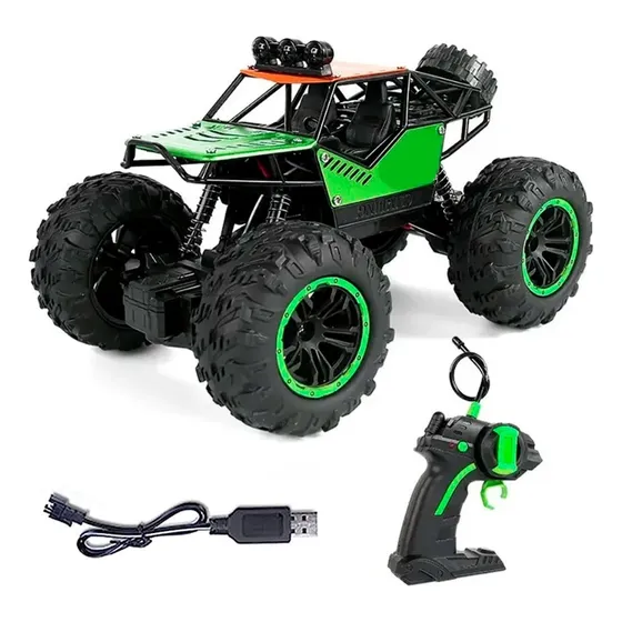 Auto Camioneta 4x4 Radio Control Remoto Monster Truck Alumin
