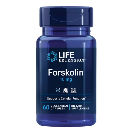 Suplemento Life Extension Forskolina 10 Mg, 60 Cápsulas