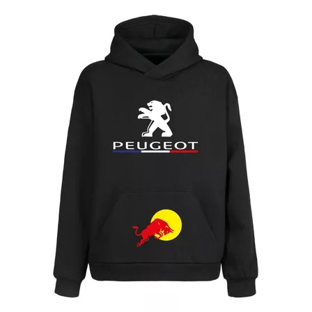 Poleron Canguro Peugeot Red Bull