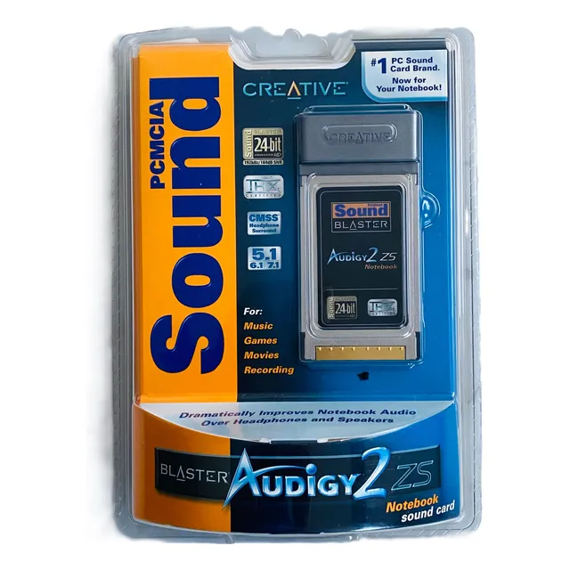 Tarjeta Audio Pcmcia Creative Audigy 2 Zs Óptical