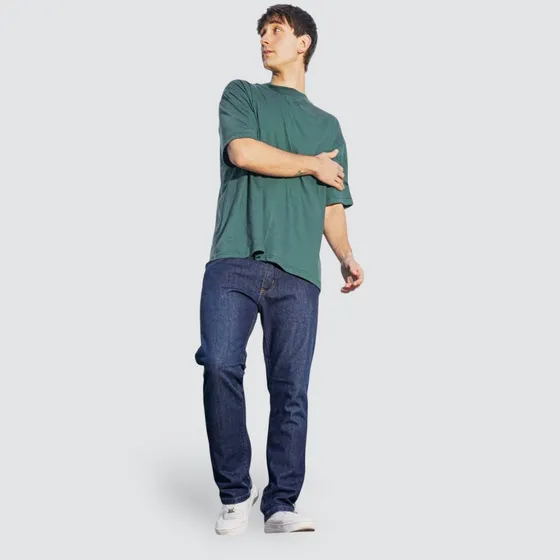 Pantalon Jean Recto Clasico Hombre / Talle 50-54