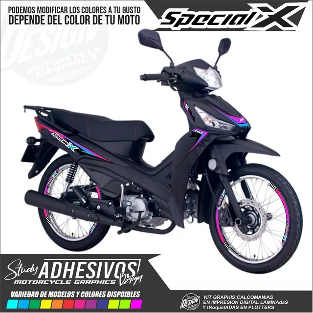 Calcomanias Akt Special 110 Personalizadas Kit De Stickers
