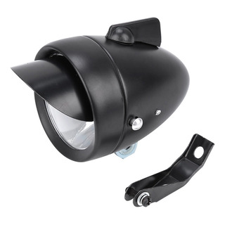 Faros De Bicicleta Metal Negro 1led Faros De Bicicleta Metal Negro 1led