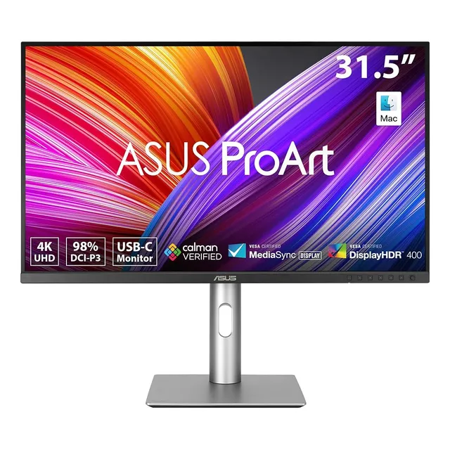 Monitor Asus Proart 32  4k Hdr Ips, Precisión De Color Delta