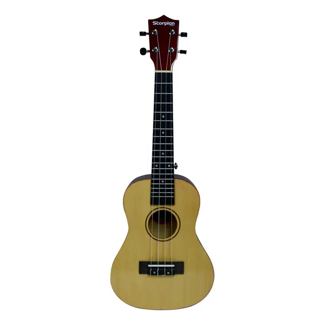 Ukelele Tenor Natural 24 Pulgadas Mod.scuk-10t/br Scorpion