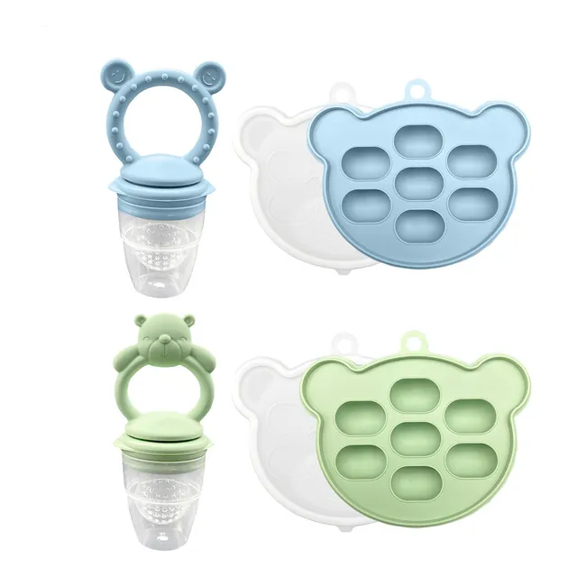 Baby Mesh Teher Para Fruta Alimentador De Bebé De Malla Sili
