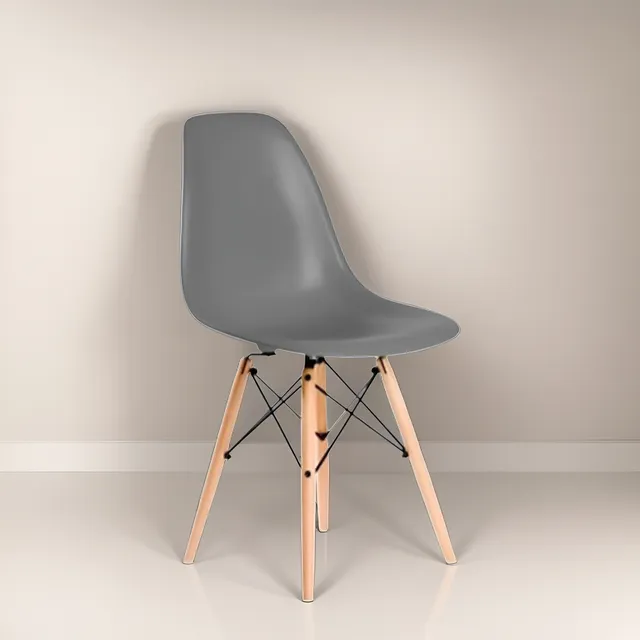 Silla Eames Comedor Cocina Mejor Calidad Mercado Solo Blanco