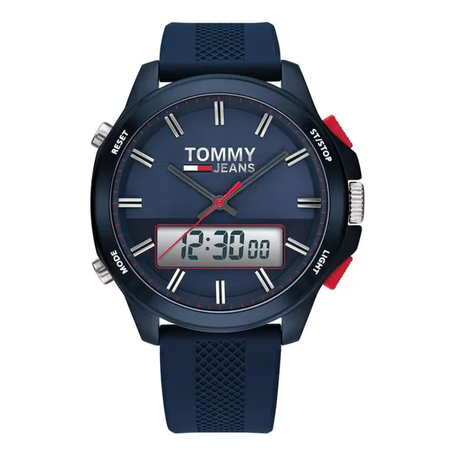 Reloj Tommy Hilfiger Jeans 1791761 Azul Silicona
