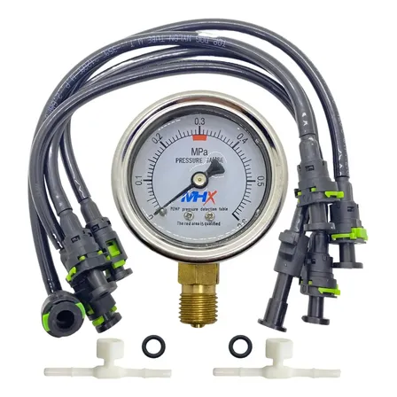 Kit Manômetro Para Teste Bomba Combustível Universal