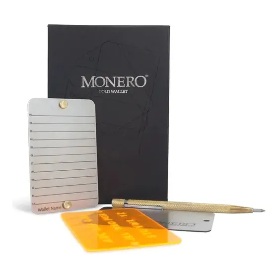 Carteira Cripto Bitcoin Riscador Inox Cold Wallet Seed Frase