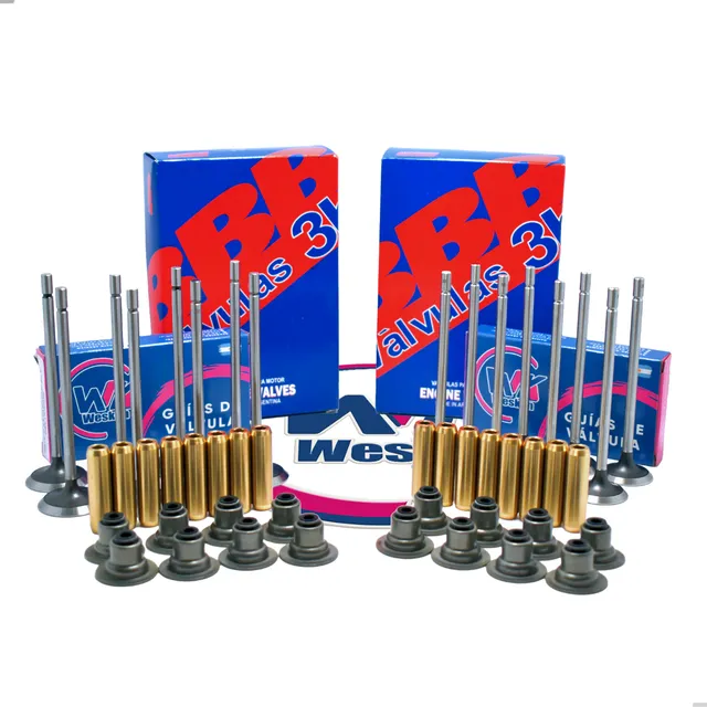 Kit Guia Bronce + Valvula Renault Megane 2.0 F4r 16v + Reten