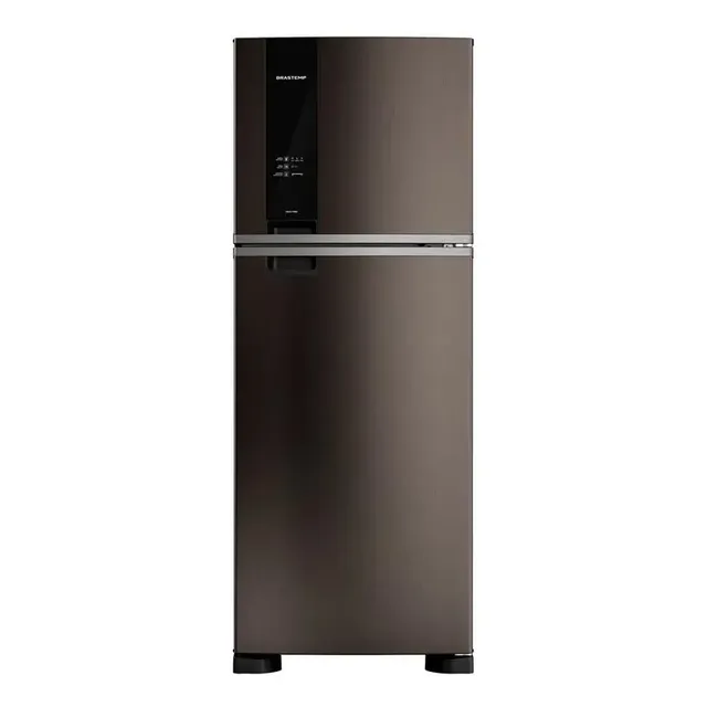 Geladeira Brastemp Brm55fe Frost Free Duplex 463l Preta Preto