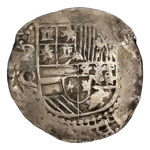Moneda Macuquina 8 Reales