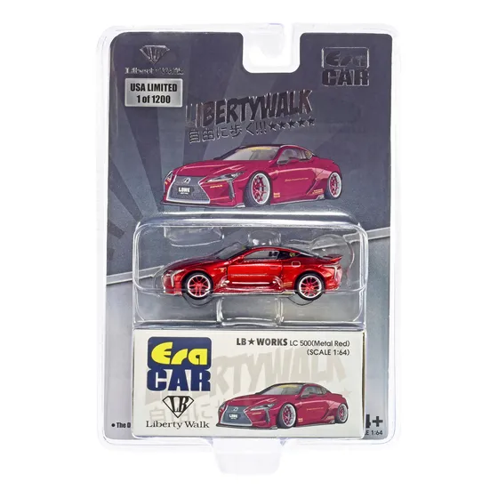 Lc500 Libra Funciona Rhd Conduccion Mano Derecha Rojo Tapa 1