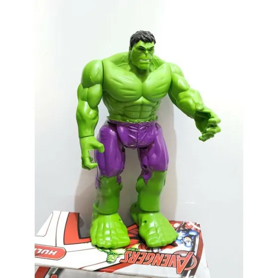 Hulk Avengers Con Luces Y Sonido Para Niños