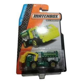 Camión De Basura Matchbox Garbage Gulper 1/64 Metal Camión De Basura Matchbox Garbage Gulper 1/64 Metal