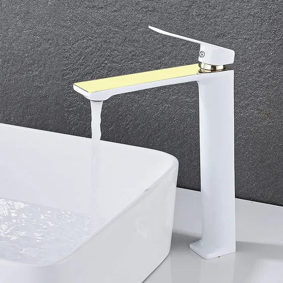 Upbeer Grifo Baño Un Solo Agujero Lavabo Multifuncional Para