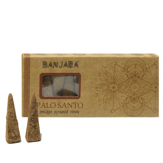 Sahumerios En Conos X10 Banjara India Fragancia Palo Santo