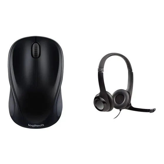 Logitech Mouse Inalambrico M317 2.4 Ghz Usb Auricular Cable