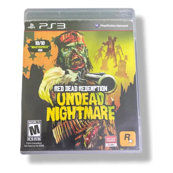Red Dead Redemption Undead Ps3 Fisico!
