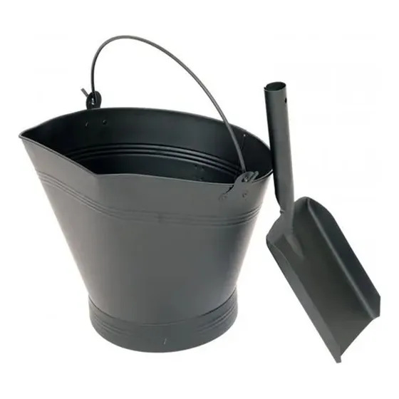 Balde Metálico Para Chimenea 32,5cm Bighouse
