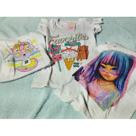 Blusas Y Franelas De Niñas