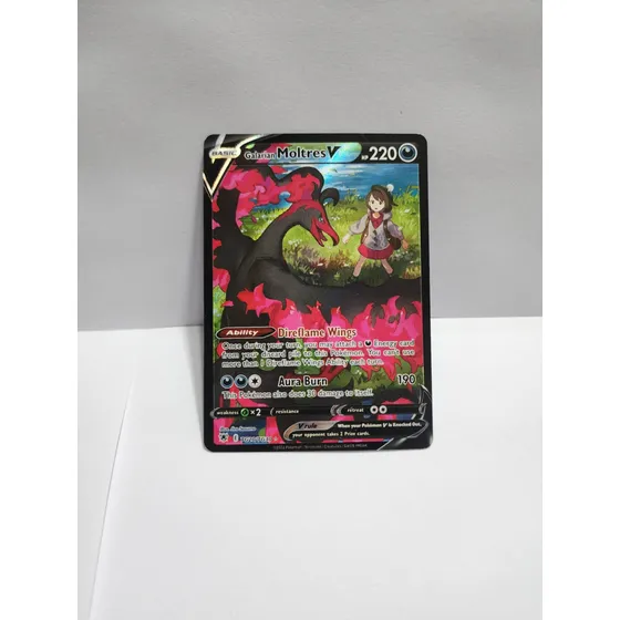 Tarjeta Carta Pokemon Go Pikachu Legendario Galarian Moltres Inglés