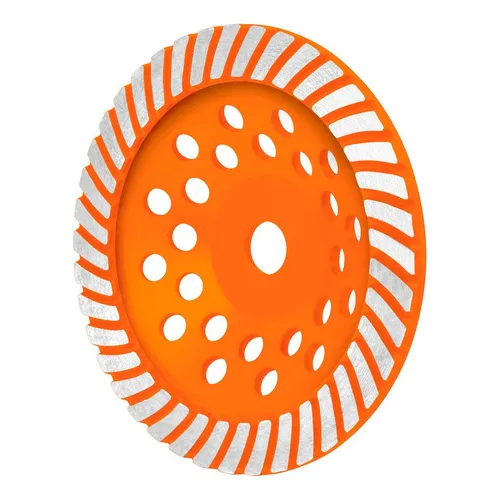 Disco 7'' Copa Diamante Turbo Desbaste Concreto Truper 12259