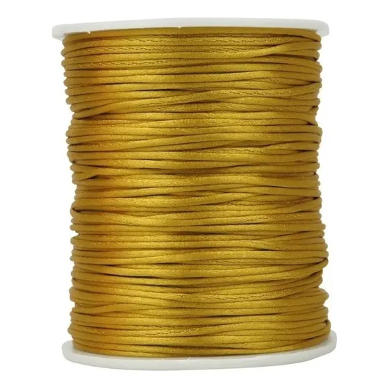 Cordón Seda 2mm Rollo X130 Metros
