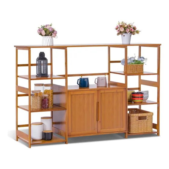Monibloom Estante Cocina Para Panadero Puerta Soporte Horno