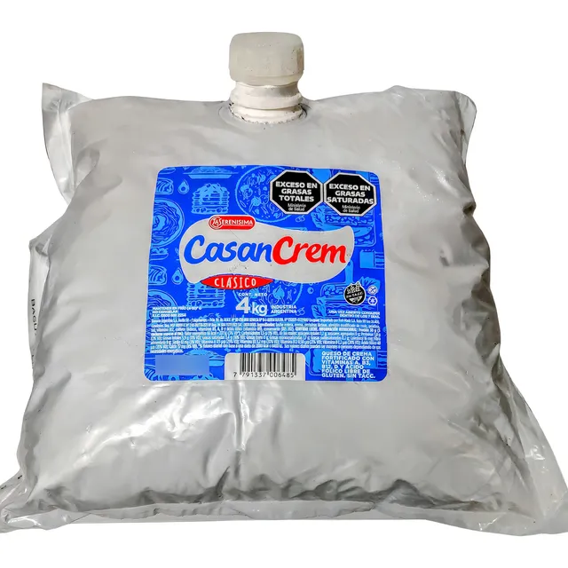Queso Crema Casancrem Pouch X 4 Kgs Sin Tacc