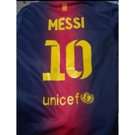 Camiseta Barcelona. Talla M. Usada En Buen Estado..