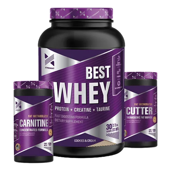 Combo Reducc.peso: Best Whey Xtrenght + Cutter + Carnitine