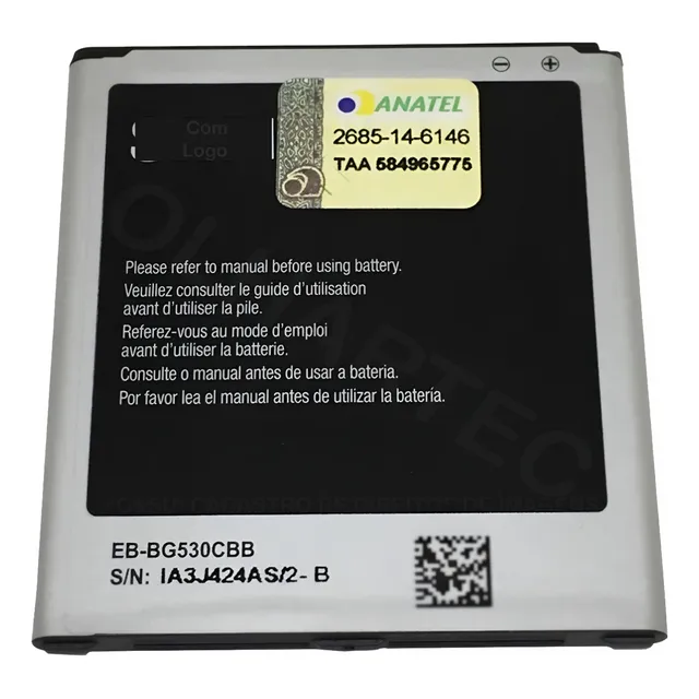 Bateria De Celular Anatel Para J3 2015 J320 J320m