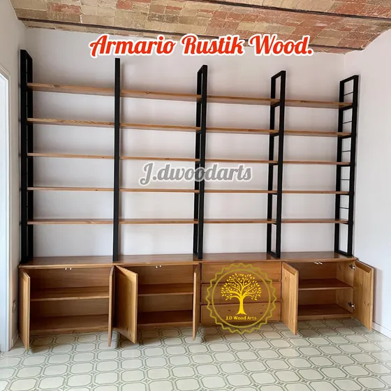 Armario Estilo Industrial Rustik Wood