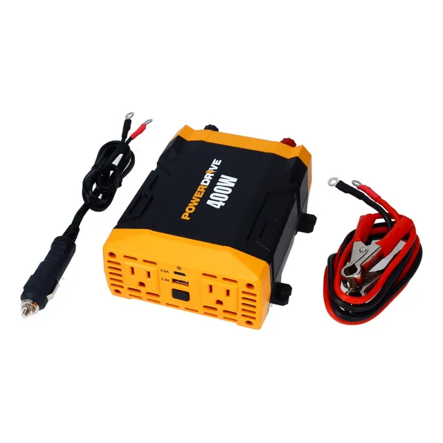 Inversor De Corriente De 400 Vatios Powerdrive