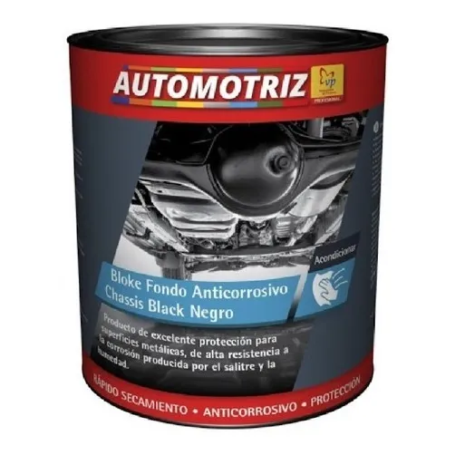 Fondo Anticorrosivo Chasis Negro Galon Carro Calidad Vp