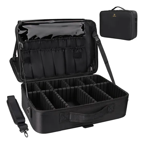 Estuche De Maquillaje Relavel, Grande, Profesional, Impermea