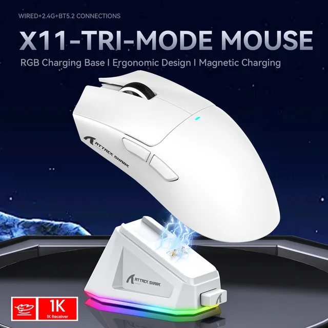 Atack Shark X11 - Mouse Gamer