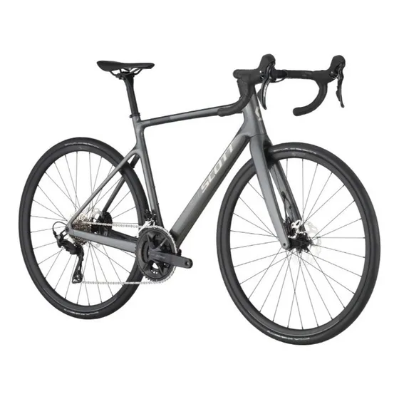 Bicicleta Ruta Scott Carbon Addict 50 2025 12vel Grises Color Grismetal Tamaño Del Marco 54 Cm