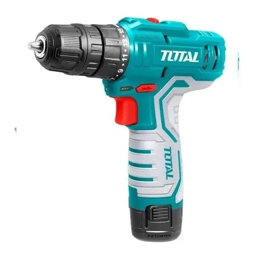 Atornillador Total 10mm 12v +2 Bat 1.5ah +carg. Tdli12325