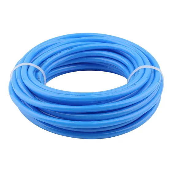 Manguera Tubing Poliuretano 1/4 Azul 20 Mts