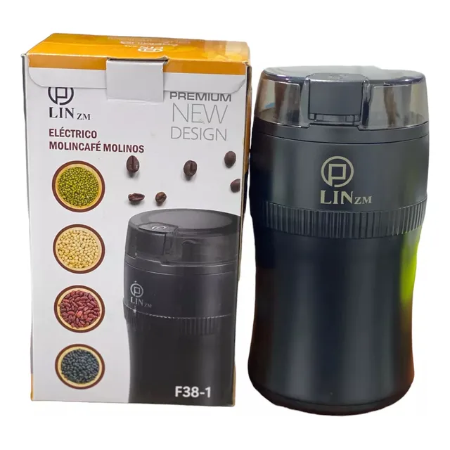 Molino Eléctrico De Café Granos Acero Inoxidable Cocina