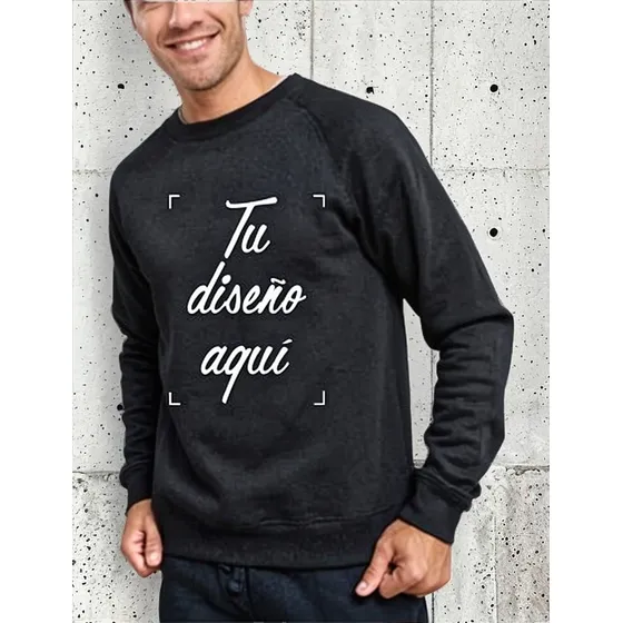 Buzo Negro Personalizado