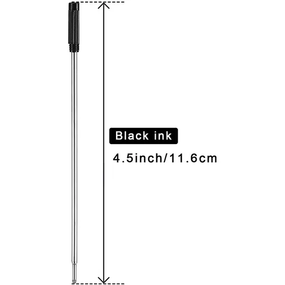 Repuestos Boligrafos Cross Tinta Negra Preciox 2 Unid Oferta