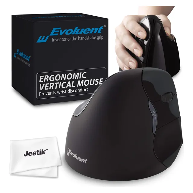 Mouse Vertical Evoluent 4 Mac (vm4rm) - Mouse Ergonómico Ina
