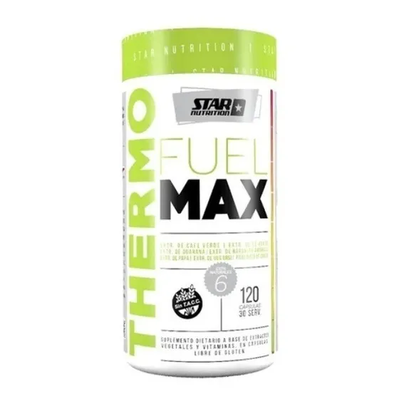 Thermo Fuel Max 120 Caps Star Nutrition Quemador X2 Unidades