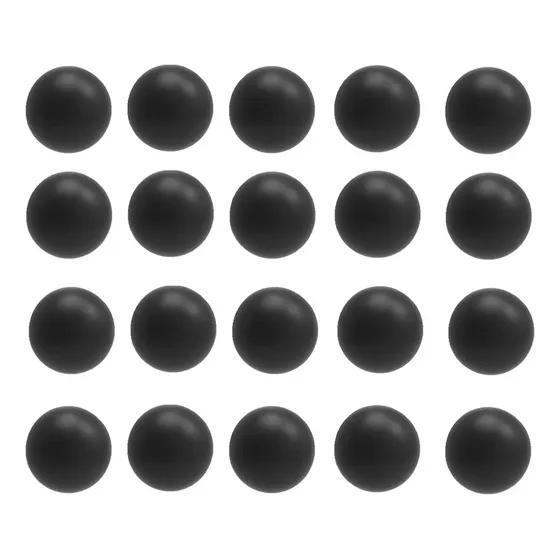 Balines De Goma .50 Balines Traumaticos Bolas Goma De Paintball Airsoft Reutilizables Pack 20 Balas 10 Competencias 50mm Entrenamientos Balin Traumatico Tiro Al Blanco Hauki